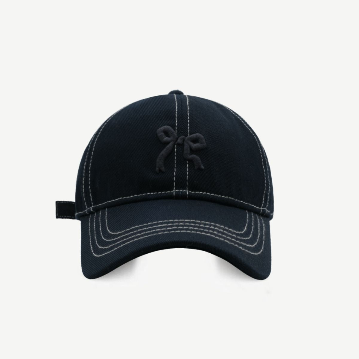 Bow Graphic Cotton Baseball Hat